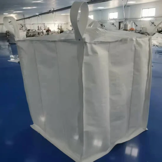 Pannello a U Super Sack da 1000 kg Big Bag da 1 tonnellata Big Bag da 1250 kg Tote Bag a tracolla da 1,5 tonnellate Borsa jumbo FIBC in PP per materiali da costruzione